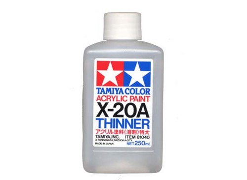 Thinner 20a 250ml - x-20a, tamiya