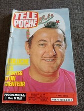 Magazine television TV TELE POCHE 1004/mai 1985-coluche