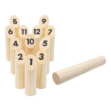 Gioco Di Bowling In Legno