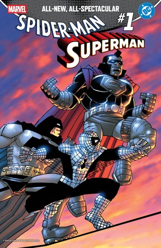 Marvel spider man superman - dc,