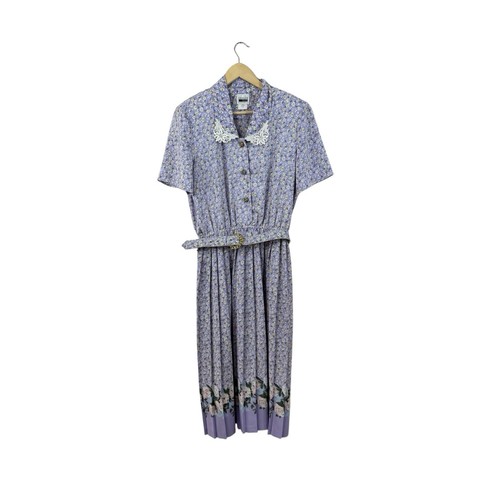 Abito midi vintage leslie fay - abito,