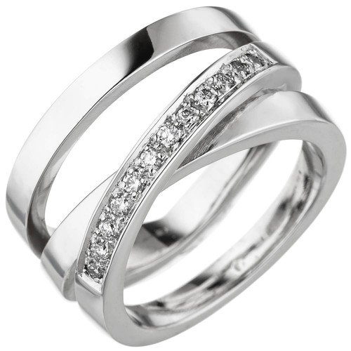 Anello largo incrociato - largo, 585