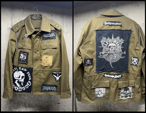 Crust lord punk jacket