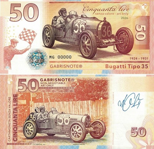 Banconota gabris fantasy - banconota,