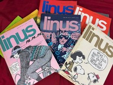Rivista d’epoca Linus Lotto 10 Numeri 1975 1976 Fumetti Peanuts Snoopy Italia