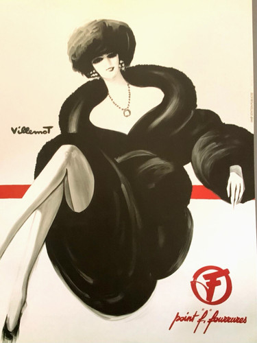 Bernard villemot rare affiche - bernard,