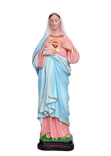 Statua sacro cuore maria - sacro,