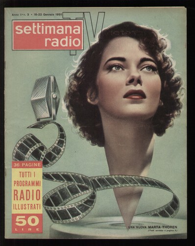Settimana radio 1955 - settimana,
