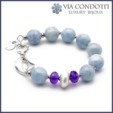 Bracciale in Acquamarina