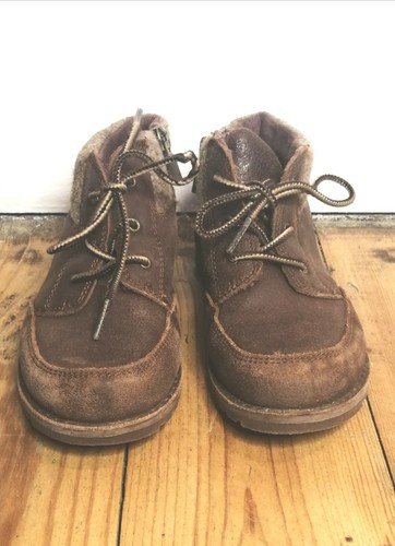 Stivali stringati ugg marroni - stringati,