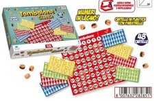Giochi di Società: Tombola 48 cartelle automatiche (età 6-99 anni)