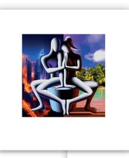 MARK KOSTABI - DUE MONDI, UN