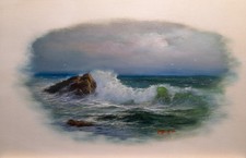 Quadro mareggiata olio su - quadro"mareggiata",