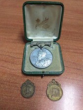 LOTTO DI MEDAGLIE PRIMO '900 REGNO UNITO RE EDOARDO VII E REGINA VITTORIA LONDON