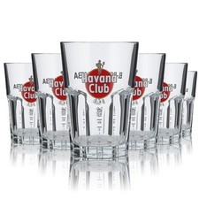 6 bicchieri Havana Club 0,34 l