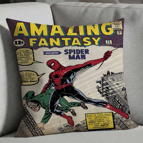 Federa copricuscino spiderman - copricuscino,