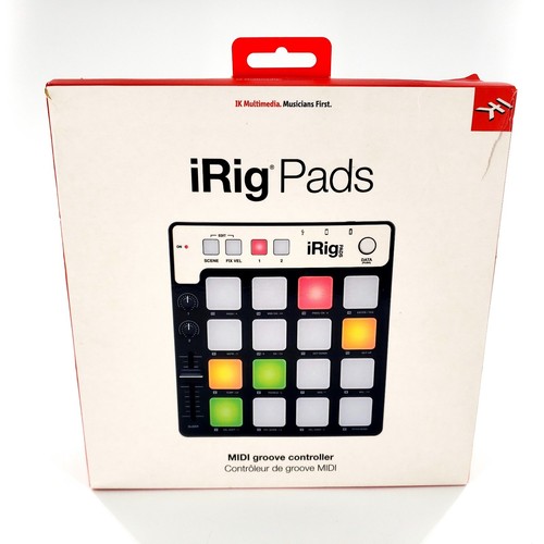 Multimedia irig pads midi - ik,