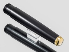 RICAMBI AURORA TALENTUM CANNA NERA FINITURA ORO X PENNA STILOGRAFICA E ROLLERBALL