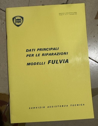 Lancia fulvia dati - ,