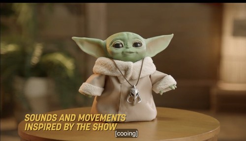 Hasbro star wars baby yoda - star,