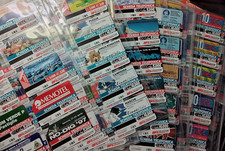 20 FOGLI RACCOGLITORI SCHEDE TELEFONICHE ITALIANE - CIRCA  200 SCHEDE