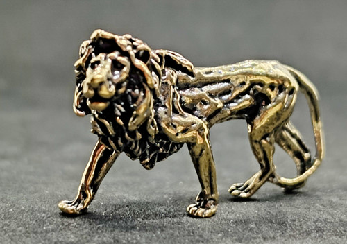 Scultura miniatura leone - in,