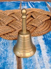 Vecchia Campana Da Tavolo In Ottone Vintage Campanello