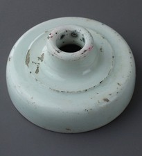 CALAMAIO ANTICO IN CERAMICA BIANCA DIAMETRO CM 9,5