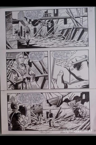 Tavola originale zagor - di,