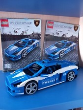 Lego Rarcers Polizia Lamborghini Gallardo LP 560-4 (LEGO 8214)