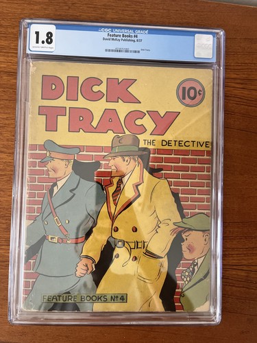 Dick tracy feature book cgc - book,