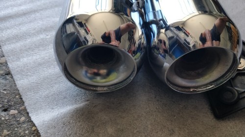 Scarico moto cromato - moto,