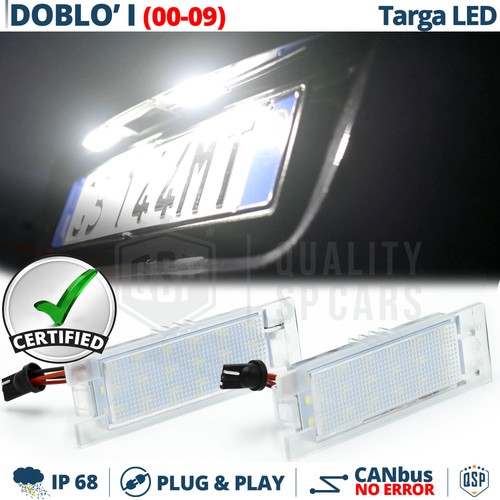 Placchette luci targa led - luci,