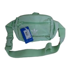ADIDAS ORIGINALS For All Waist Pack, Semi Green Spark 10,5" L x 3" L x 6" H Nuovo con etichette