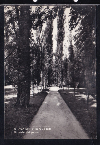 Postcard sant agata - villa, g