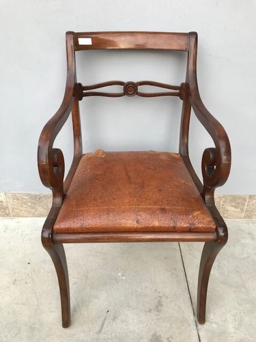 Poltrona inglese scrittoio - poltrona,
