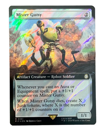 Mtg mister gutsy fallout - gutsy, |