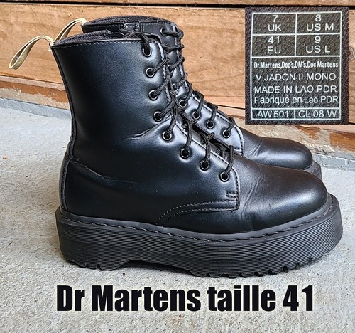 Martens jadon plateforme - dr,