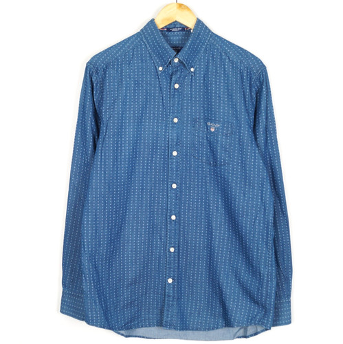 Gant the indigo shirt camicia - indigo,