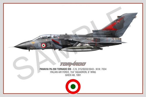 Panavia tornado squadron print - panavia,