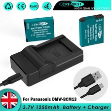 2x Batteria DMW-BCM13 BCM13E +