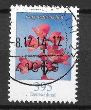 2014 Germania Michel 3117 ges.   Fiori campanelle viola (Heuchera sp.)