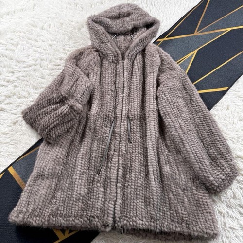 Cappotto visone iris - , blu