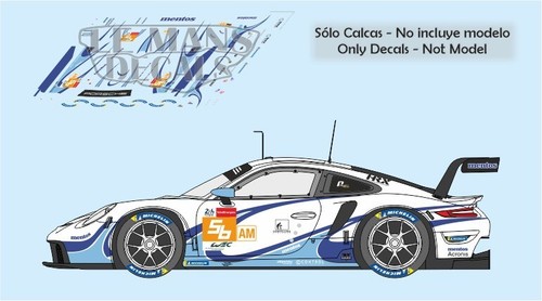 Decals porsche 991 rsr mans - 991,