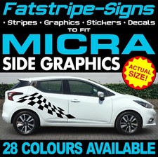 to fit NISSAN MICRA GRAPHICS DECALS STICKERS STRIPES NISMO ACENTA TEKNA 1.0