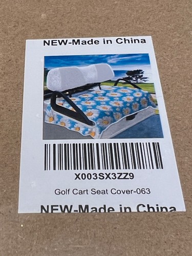 Nuovo coprisedile golf cart - coprisedile,