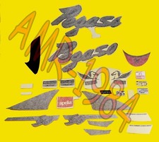 SERIE ADESIVI DECALCO APRILIA