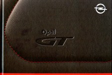 Brochure OPEL GT, stato aprile