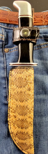 Fodero pelle buck 119 - pelle,