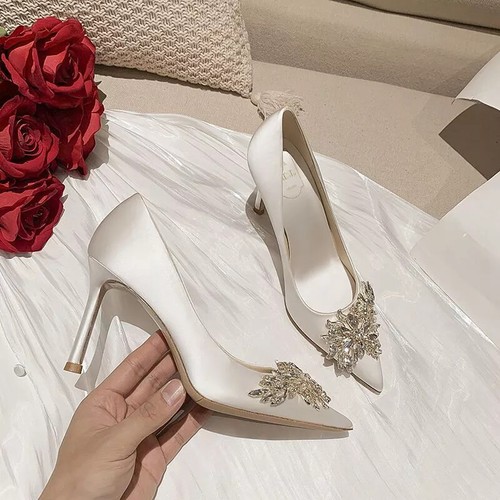 Decolte scarpe bianco - 11, cm